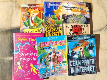 Lotto 5 Libri Geronimo Stilton – Avventure, Sport 