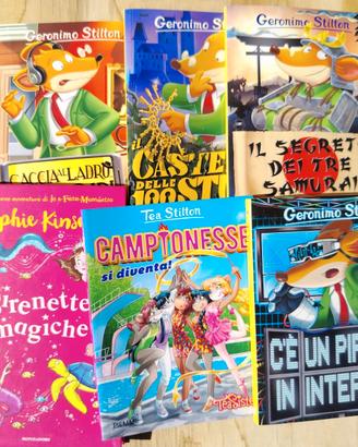 Lotto 5 Libri Geronimo Stilton – Avventure, Sport 