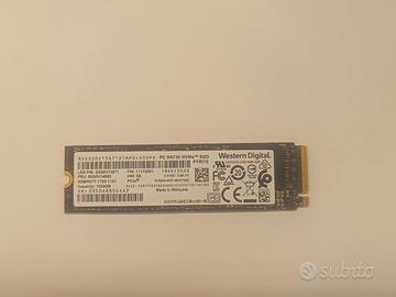 Ssd WD sn730 nvme da 1 Tb