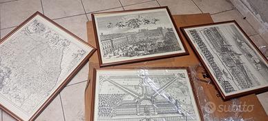 Stampe cartografiche storiche incorniciate