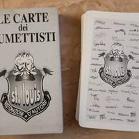 RARO-LE CARTE DEI FUMETTISTI-St. Louis Ristorante