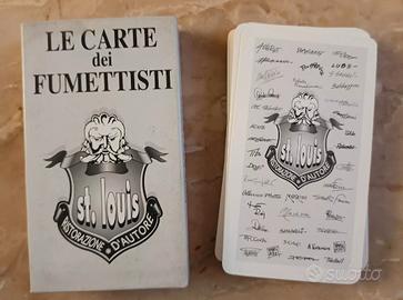 RARO-LE CARTE DEI FUMETTISTI-St. Louis Ristorante