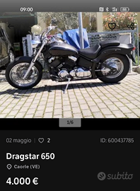 Yamaha DragStar 650