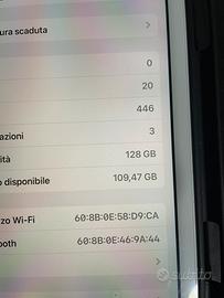Ipad 7^ generazione da128 gb.