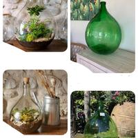 Damigiane in vetro per decorazioni da 54lt