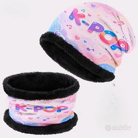 Set Scaldacollo + cappellino K-Pop K pop scalda