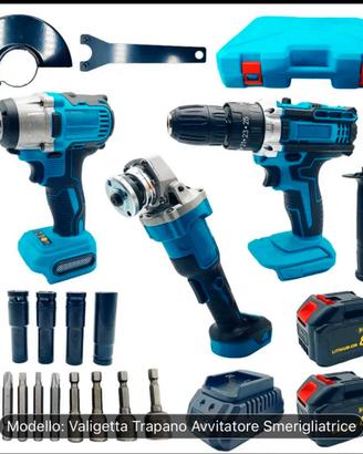 Kit Attrezzi Professionali 88V Valigetta