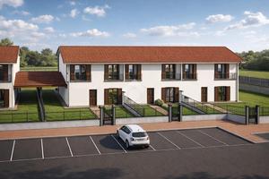 VILLA A SCHIERA D'ANGOLO A LA LOGGIA