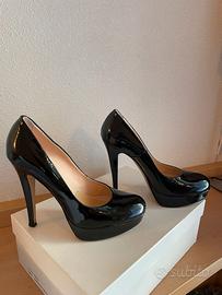 Decolletè nero lucido n. 38