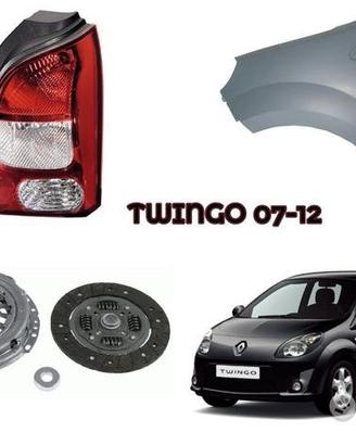 Renault Twingo paraurti parafango musata disco 07-