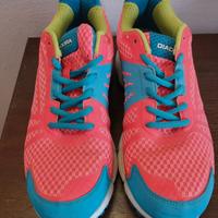 Diadora unisex n.42 fucsia bluette verde