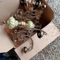 lampadario in ceramica 