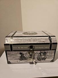 Tazza in porcellana con gatti - cofanetto 