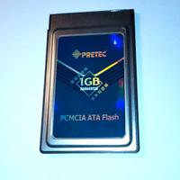 scheda memory card PRETEC industrial 1GB PCMCIA