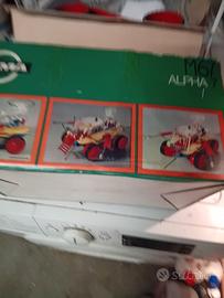 astronave  anni 70 game alpha 7 filoguidata