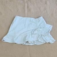 Gonna Pantalone Volant Misto Lino - Stradivarius