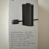 Batteria ricaricabile per Xbox + cavo USB-C