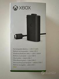 Batteria ricaricabile per Xbox + cavo USB-C