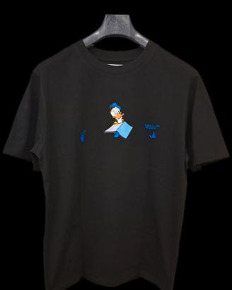 T-shirt L OW Nera L Off-White Donald Duck Tee 