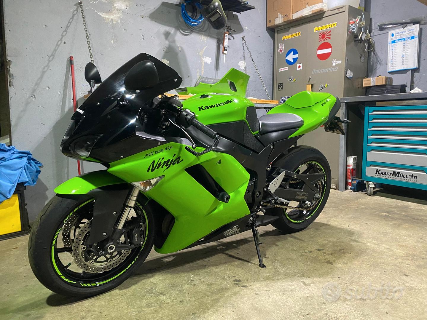 Kawasaki zx6r top depotenziata a libretto