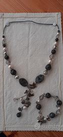 COLLANA E BRACCIALE PIETRE DURE