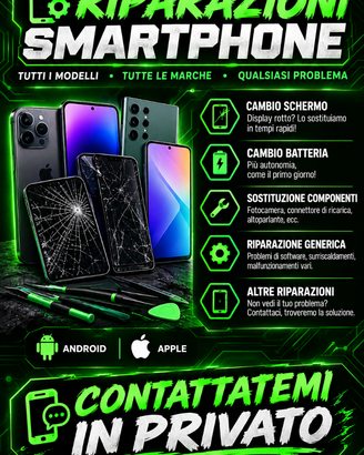 🔧 RIPARAZIONI SMARTPHONE E CONSOLE