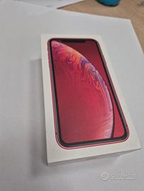 scatola iphone xr red 64 gb