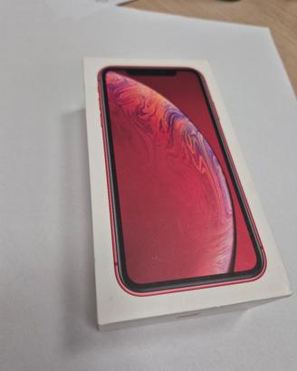 scatola iphone xr red 64 gb