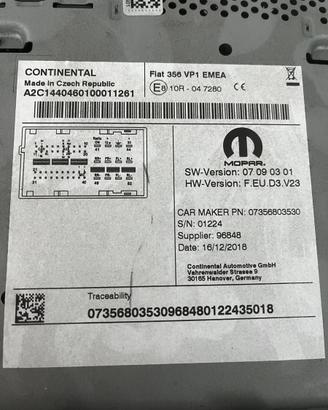 Stereo Fiat Tipo