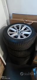 cerchi BMW 17" f10 f11 con pneumatici invernali