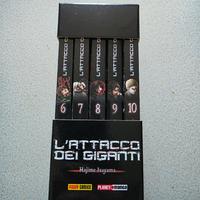 Cofanetto l'attacco dei giganti 