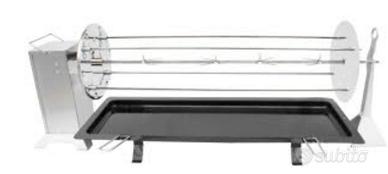 Girarrosto Satellitare Planetario 5 Spiedi + forc.