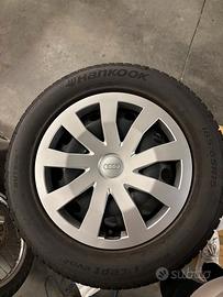 4 cerchi in ferro + gomme invernali