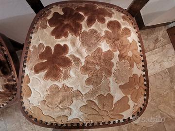 Sedie e sgabello vintage anni '50