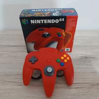 JOYSTICK JOYPAD controller NINTENDO 64 ROSSO BOX