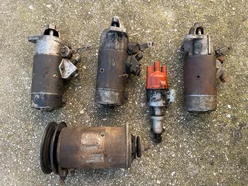 Motorini avviamento, dinamo e spinterogeno