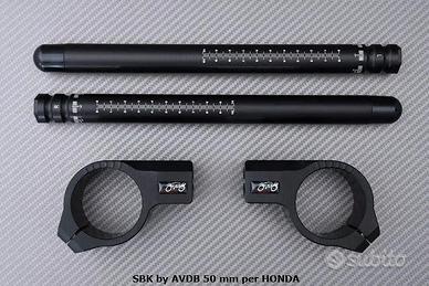 Coppia di semimanubri SBK by AVDB 50 mm per HONDA