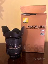 Nikkor 16-85 f3,5-5,6 G ED VR