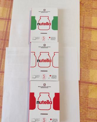Trittico monete Nutella Ferrero