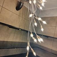Lampadario da parete 20 punti luce