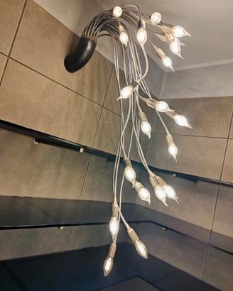 Lampadario da parete 20 punti luce