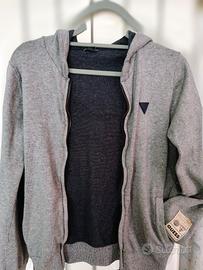 cardigan Guess con cappuccio 