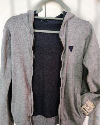 cardigan Guess con cappuccio 