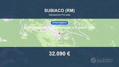 Immobile in asta di 68 m² a Subiaco