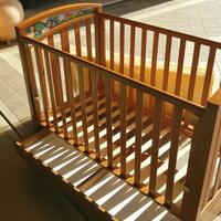 Lettino culla FOPPAPEDRETTI in legno ciliegio