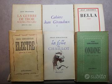 JEAN GIRAUDOUX – N.6 LIBRI RARI
