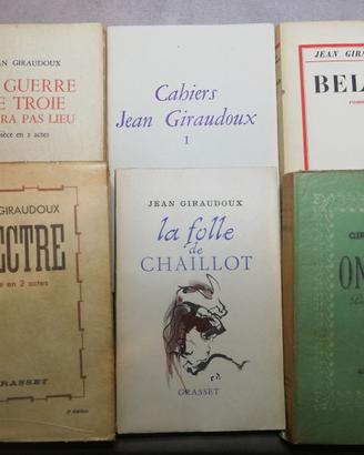 JEAN GIRAUDOUX – N.6 LIBRI RARI