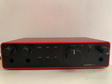 Focusrite Scarlett 2i2 4th gen