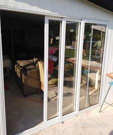 FINESTRE E VETRATTE SCORREVOLI IN ALUMINIO E PVC