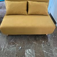 Divano letto color ocra - Sklum
